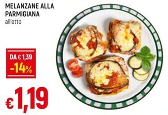 IperFamila MELANZANE ALLA PARMIGIANA offerta