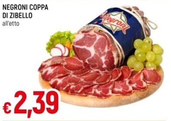 IperFamila NEGRONI COPPA DI ZIBELLO offerta