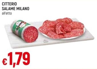 IperFamila CITTERIO SALAME MILANO offerta