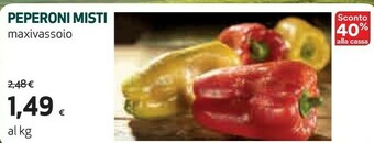 Coop Peperoni Misti offerta
