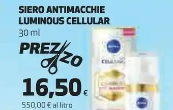 Coop Siero Antimacchie Luminous Cellular offerta