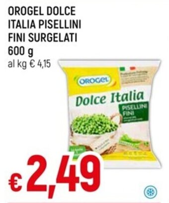 IperFamila OROGEL DOLCE ITALIA PISELLINI FINI SURGELATI 600 g offerta