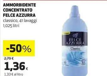 Coop Felce Azzurra Ammorbidente Concentrato offerta