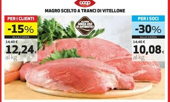 Coop Coop Magro Scelto A Tranci Di Vitellone offerta