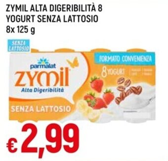IperFamila ZYMIL ALTA DIGERIBILITÀ 8 YOGURT SENZA LATTOSIO 8x 125 g offerta