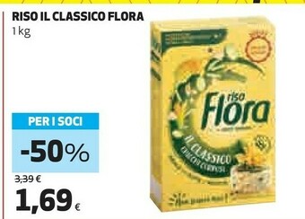 Coop Flora Riso Il Classico 1000g offerta