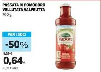 Coop Valfrutta Bio Passata Di Pomodoro 700 G(ml) offerta