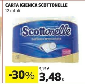 Coop Scottonelle Carta Igienica offerta