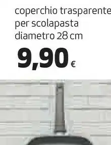 Coop Coop Coperchio Transaparente Per Scolapasta offerta
