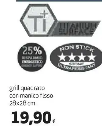 Coop Coop Grill Quaderno Con Manico Fisso offerta