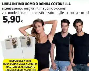 Coop Coop Linea Intimo Uomo O Donna Cotonella / Maglia Intima Uomo O Donna offerta