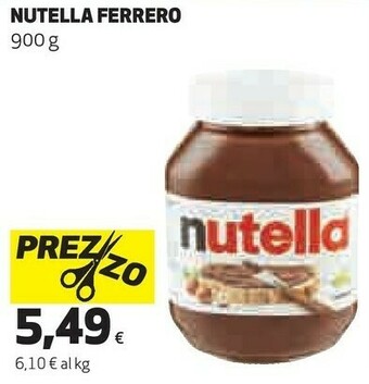 Coop Ferrero Nutella offerta