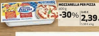 Coop Galbani Mozzarella Santa Lucia 400 G(ml) offerta