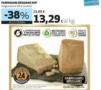 Coop Parmigiano Reggiano Dop offerta