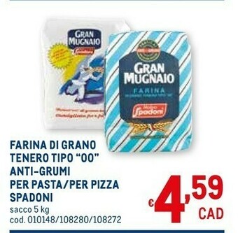 Metro Gran mugnaio Farina offerta