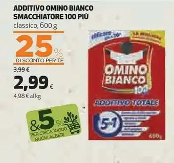 Coop Omino Bianco Additivo Smacchiatore 100 Piu offerta
