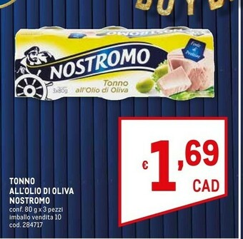 Metro Nostromo Tonno offerta
