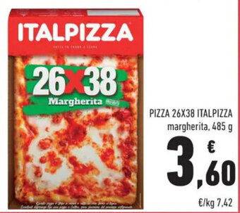 Conad PIZZA 26X38 ITALPIZZA margherita, 485 g offerta