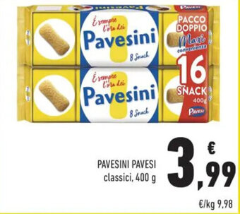 Conad PAVESINI PAVESI classici, 400 g offerta