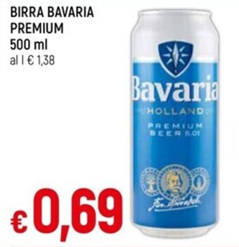 IperFamila BIRRA BAVARIA PREMIUM 500 ml offerta