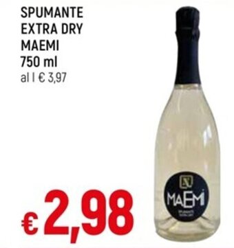 SPUMANTE EXTRA DRY MAEMI 750 ml
