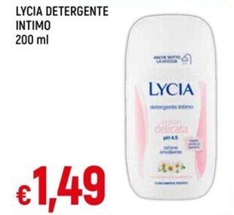 IperFamila LYCIA DETERGENTE INTIMO 200 ml offerta