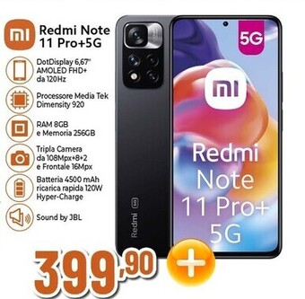 Expert Xiaomi redmi note 11 pro+ 5g offerta