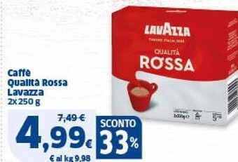 Ok Sigma Lavazza caffe qualita rossa offerta