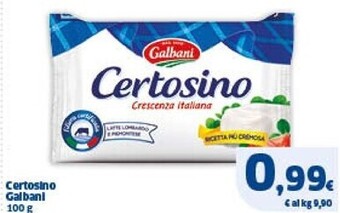 Ok Sigma Galbani certosino offerta