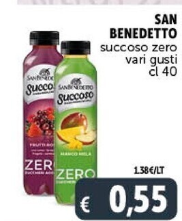 Gourmet Déco San benedetto succoso zero offerta