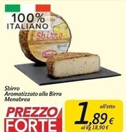 Carrefour Market Menabrea sbirro aromatizzato alla birra offerta