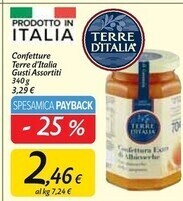 Carrefour Market Terre d'italia confetture offerta