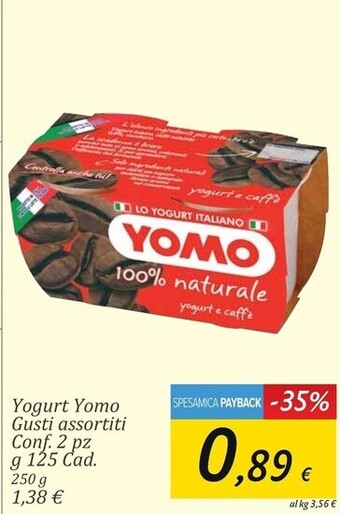 Carrefour Market Yomo yogurt offerta