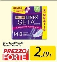 Carrefour Market Lines seta ultra ali offerta