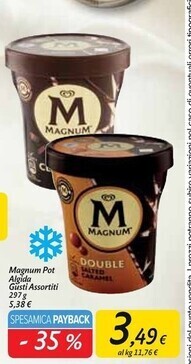 Carrefour Market Algida magnum pot offerta