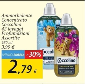 Carrefour Market Coccolino ammorbidente concentrato offerta