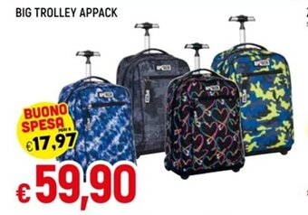IperFamila BIG TROLLEY APPACK offerta
