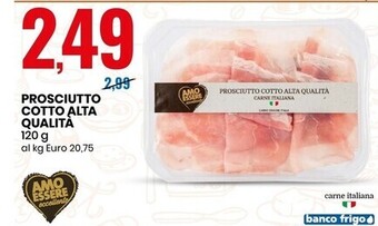 Eurospin Amo essere eccellente prosciutto cotto alta qualità offerta