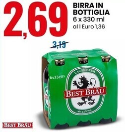 Eurospin Best bräu birra in bottiglia offerta