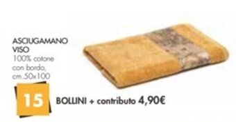 IperFamila ASCIUGAMANO VISO offerta