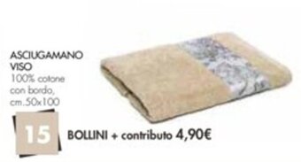 IperFamila ASCIUGAMANO VISO offerta