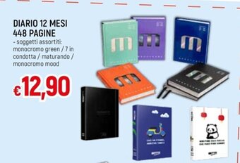 IperFamila DIARIO 12 MESI 448 PAGINE offerta