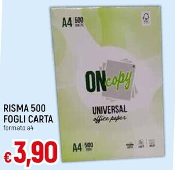 IperFamila RISMA 500 FOGLI CARTA formato a4 offerta
