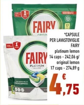 Conad CAPSULE PER LAVASTOVIGLIE FAIRY offerta