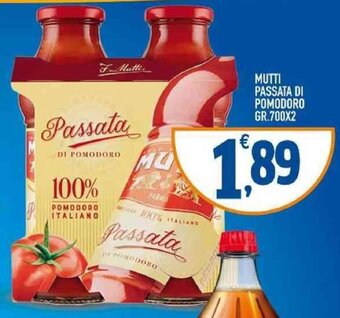 MUTTI PASSATA DI POMODORO GR.700X2