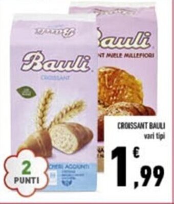 Conad CROISSANT BAULI vari tipi offerta