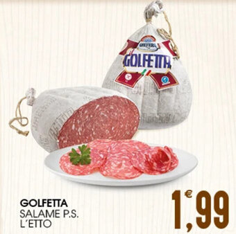 SpesAmica GOLFETTA SALAME P.S. L'ETTO offerta