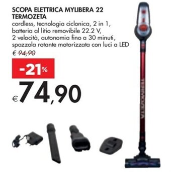 Bennet SCOPA ELETTRICA MYLIBERA 22 TERMOZETA offerta