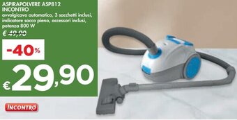 Bennet ASPIRAPOLVERE ASP812 INCONTRO offerta
