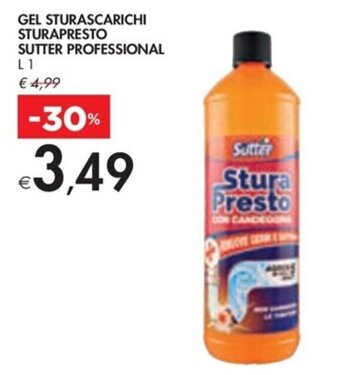 Bennet GEL STURASCARICHI STURAPRESTO SUTTER PROFESSIONAL L1 offerta